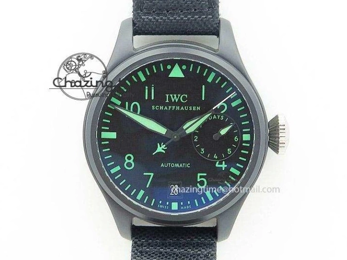 MIROTIME 0219 Aquatimer Chrono IW376803 V6F 1:1 Best Edition Gray Dial on Rubber Strap A FlexibleFit 7153